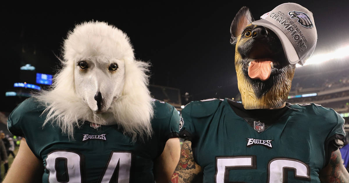 Super Bowl: Why do Philadelphia Eagles fans wear German shepherd dog masks?