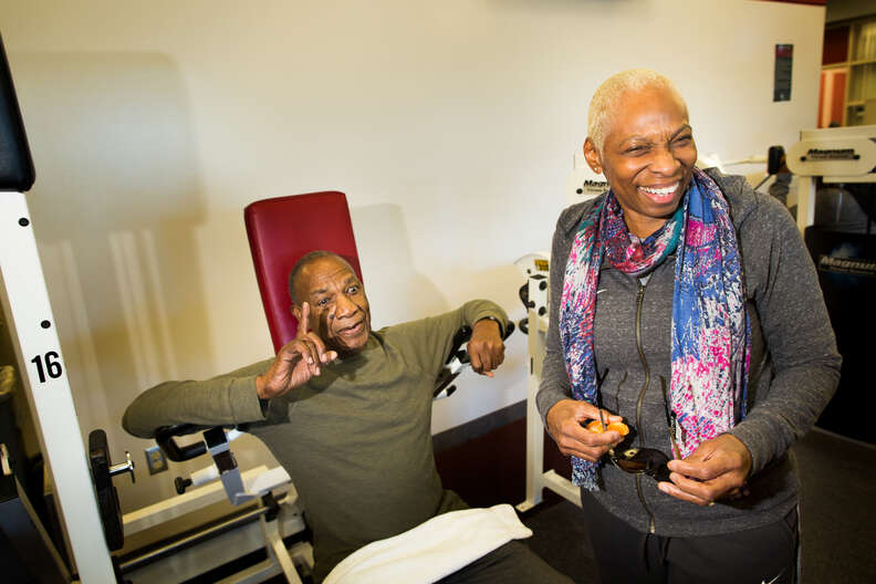 Loma Linda's "Blue Zone" community - Yoga at Drayson center