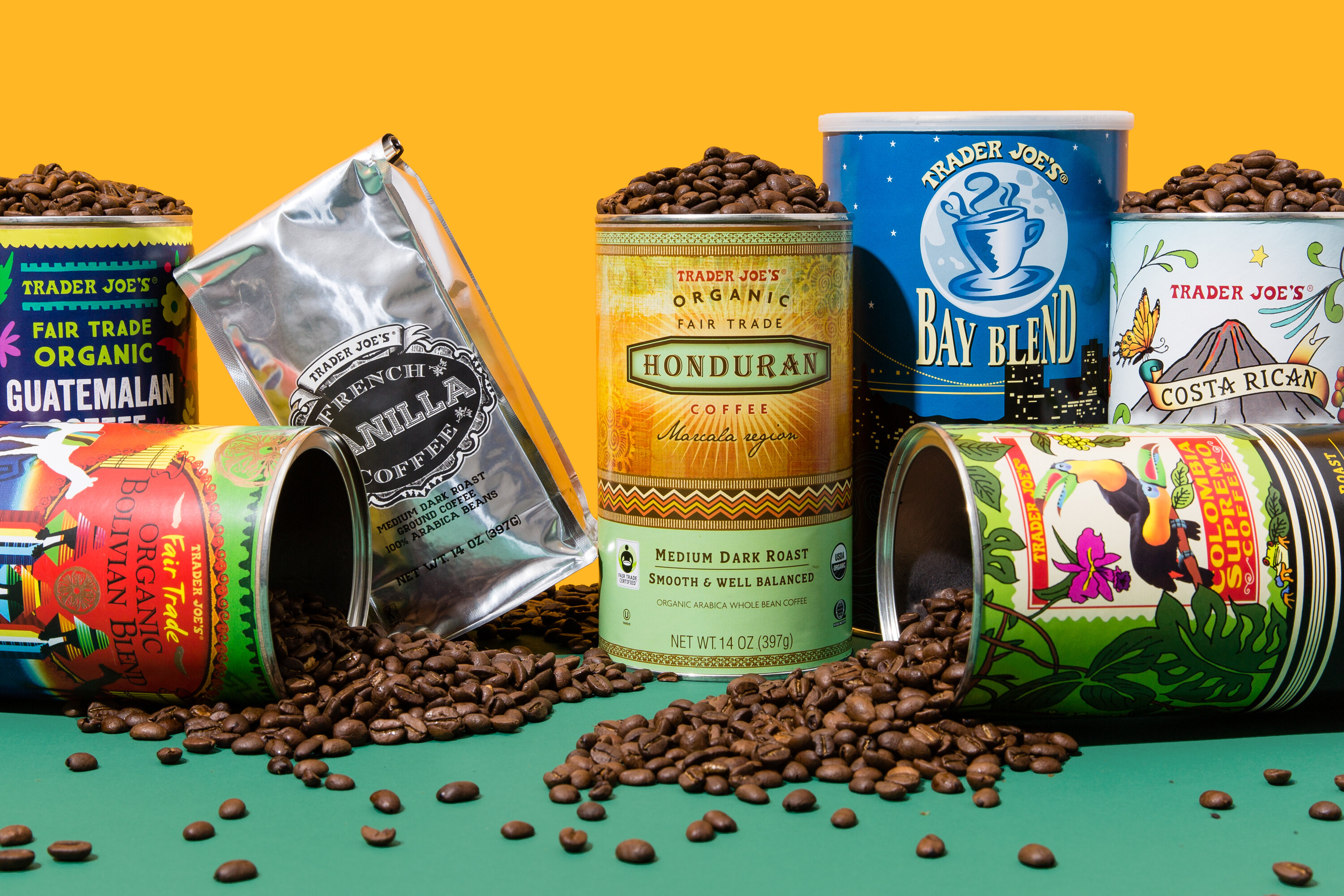 trader joe's coffee coffees ranked ranking fresh brewed instant grocery store
