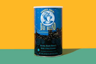 bay blend dark roast coffee trader joe's