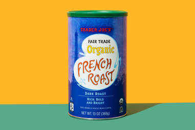 organic french roast trader joe's coffee