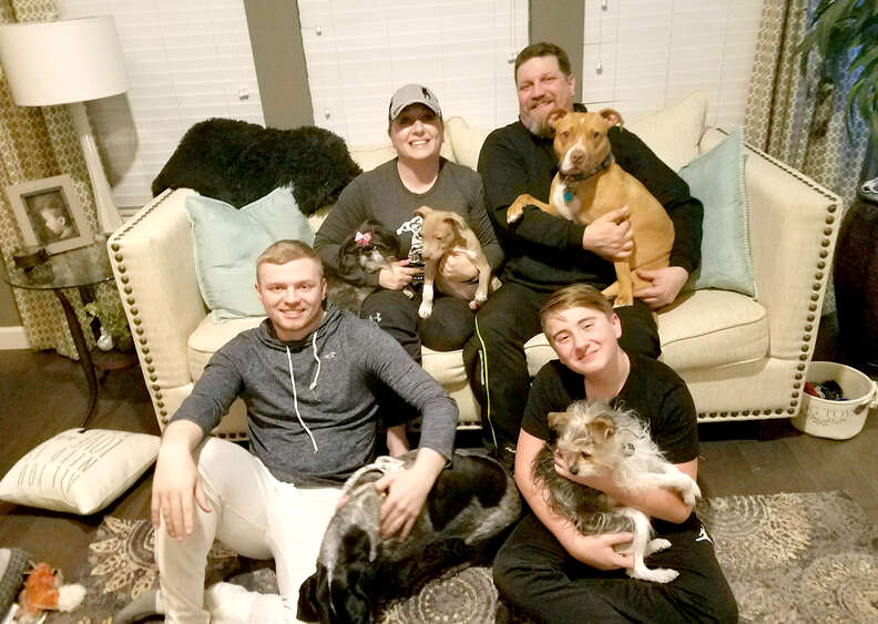 abused pitbull puppy rescue kansas