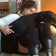 Sweetest Dog Helps Mom Who Lost Her Leg In Boston Bombing  