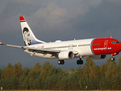 norwegian air plane