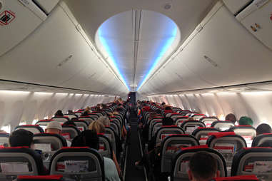 airplane cabin