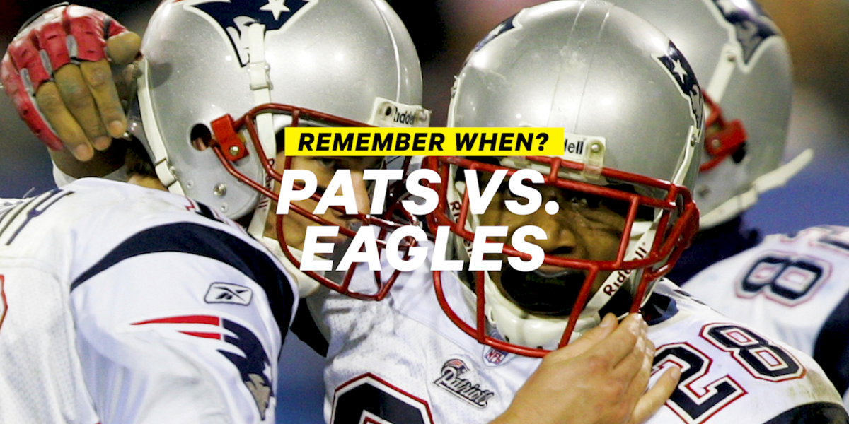 Remember When Eagles Vs. Pats Last Super Bowl Match Videos NowThis