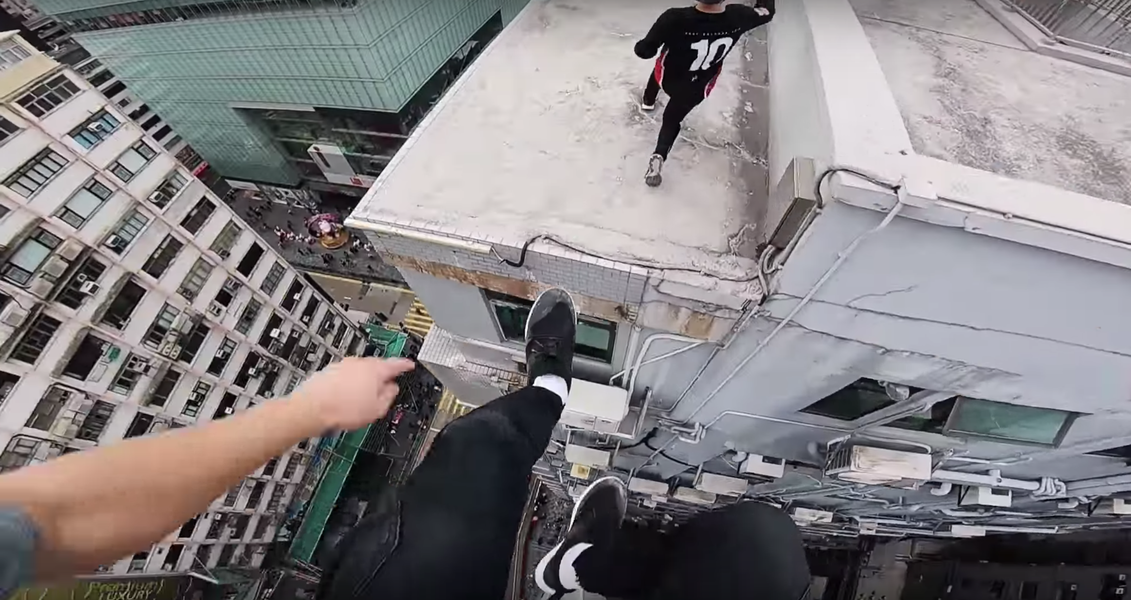 Storror Collective Doing Crazy Parkour in Hong Kong (Video) - Thrillist