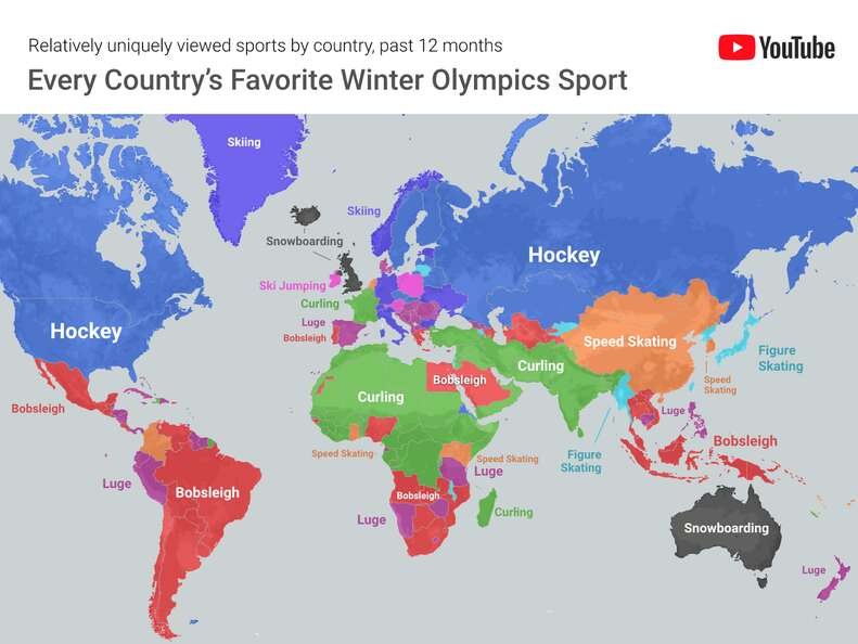 Winter Olympics 2018: Every Country's Favorite Sport - Thrillist