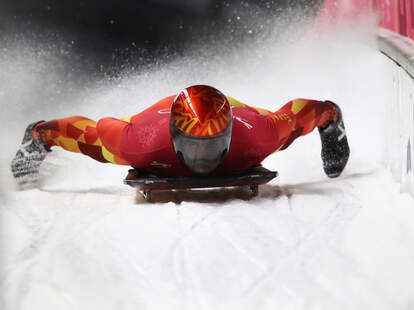 difference between luge skeleton bobsled