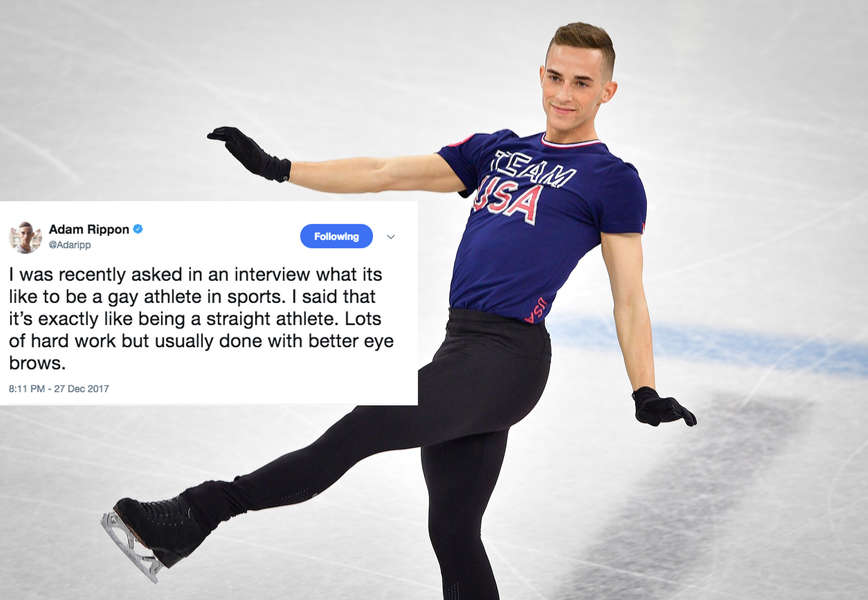 Adam Rippon's Most Hilarious Tweets Are Twitter Gold - Thrillist