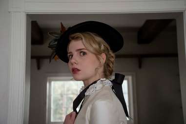 lucy boynton in i am the pretty thing that lives in the house