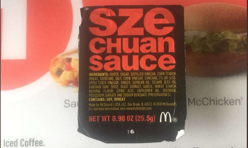 McDonalds Szechuan Sauce Coming Back Again in 2018 - Thrillist