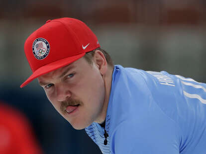 Winter Olympics 2018 Matt Hamilton S Mustache Has Started An Army Thrillist Winter Olympics 2018 Matt Hamilton S Mustache Has Started An Army Thrillist