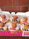 Dunkin' Donuts Is Now Selling Glorious Team USA Donuts 