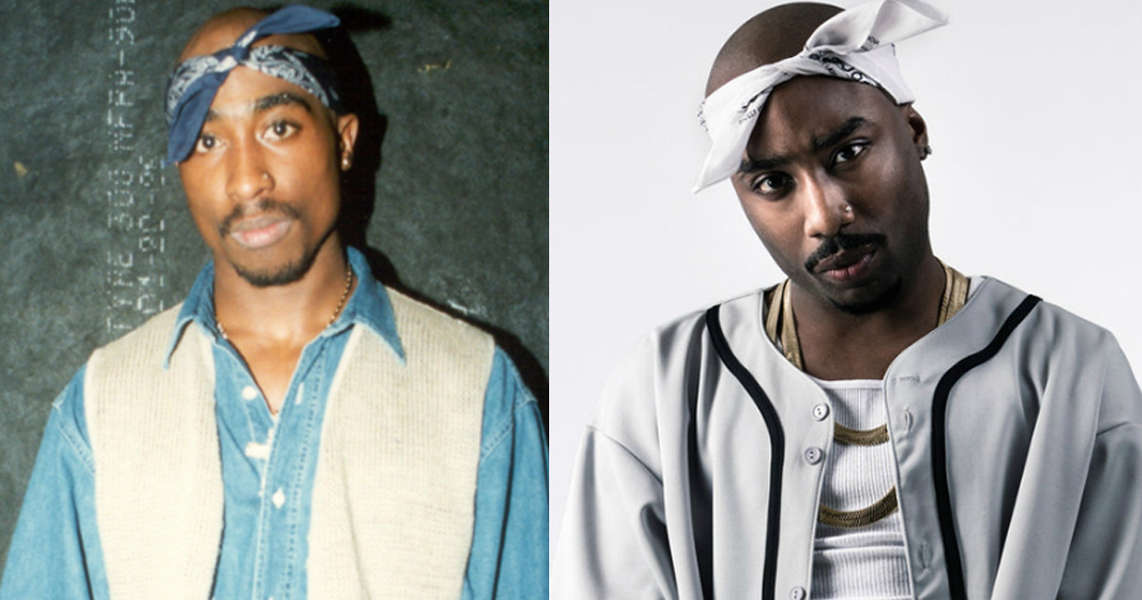 Marcc Rose as Tupac in 'Unsolved'