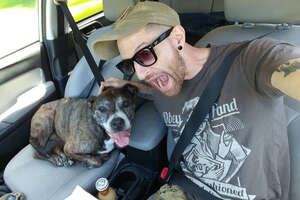 Veteran Adopts A Pit Bull Who Rescues Him Right Back
