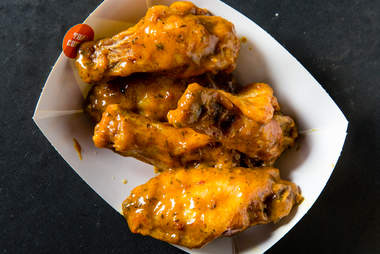 thai curry wings