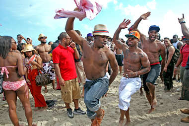 dancing beach miami