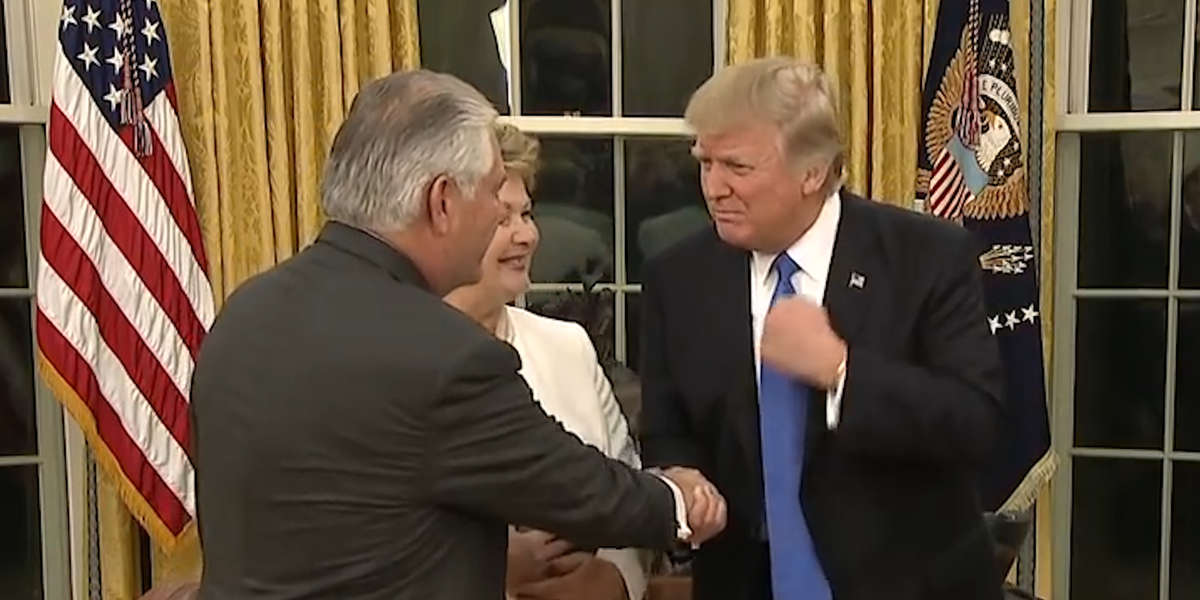 Donald Trump and Rex Tillerson's History of Tension in the White House