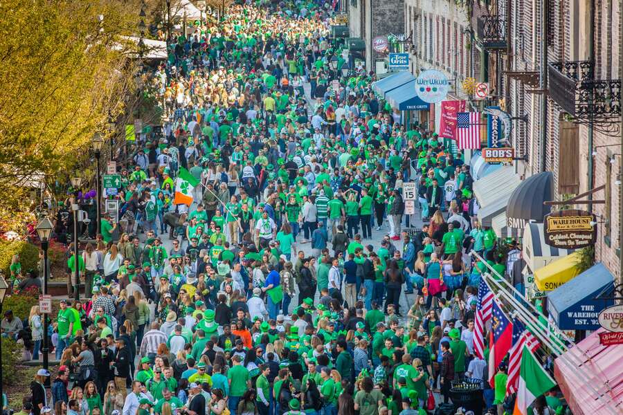 How Savannah, Georgia, Got America’s Second Biggest St. Patrick’s Day - Thrillist