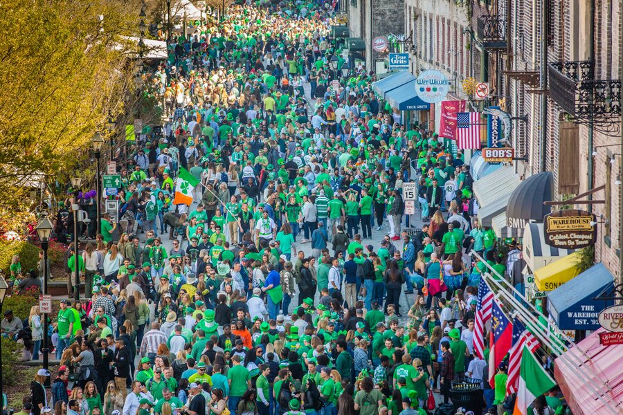 Savannah St. Patrick’s Day Is Among the Biggest Celebrations in the US