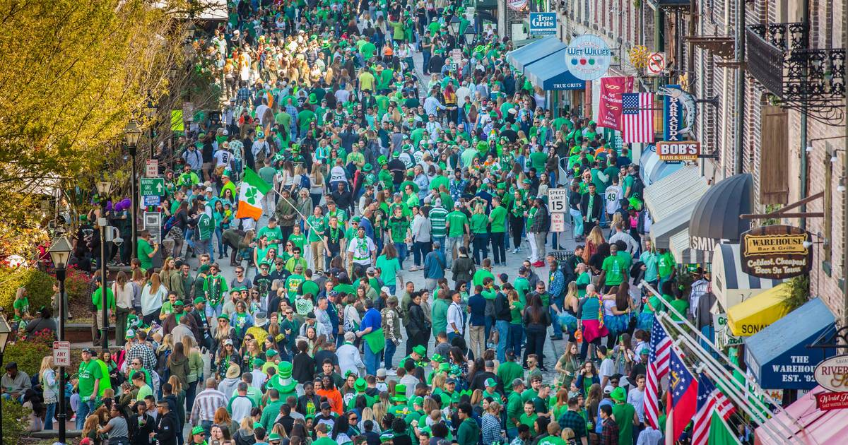 How Savannah Georgia Got America S Second Biggest St Patrick S Day Thrillist