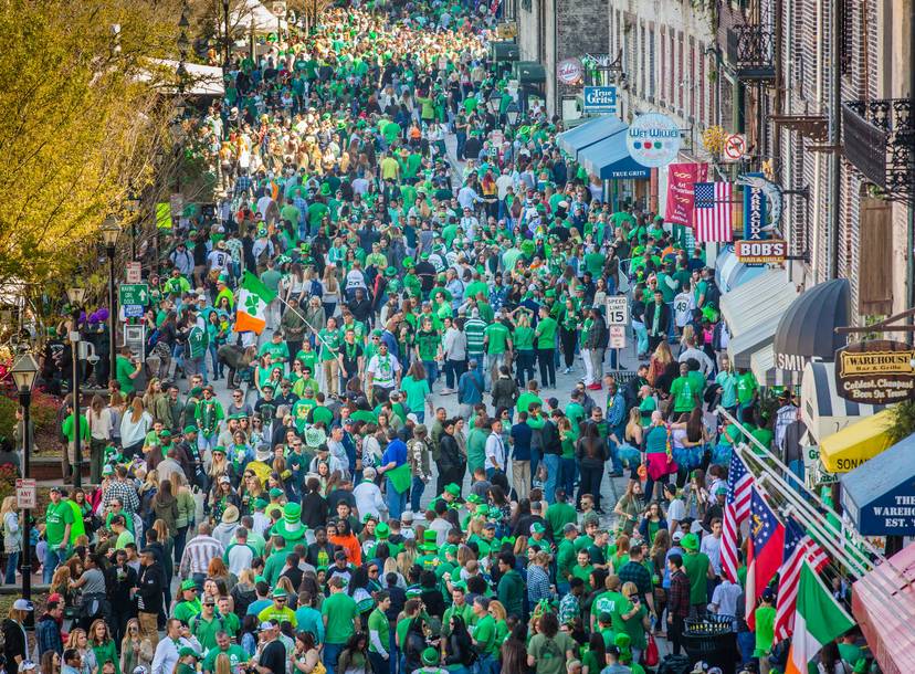 How Savannah Georgia Got America S Second Biggest St Patrick S Day Thrillist