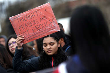 student protestors