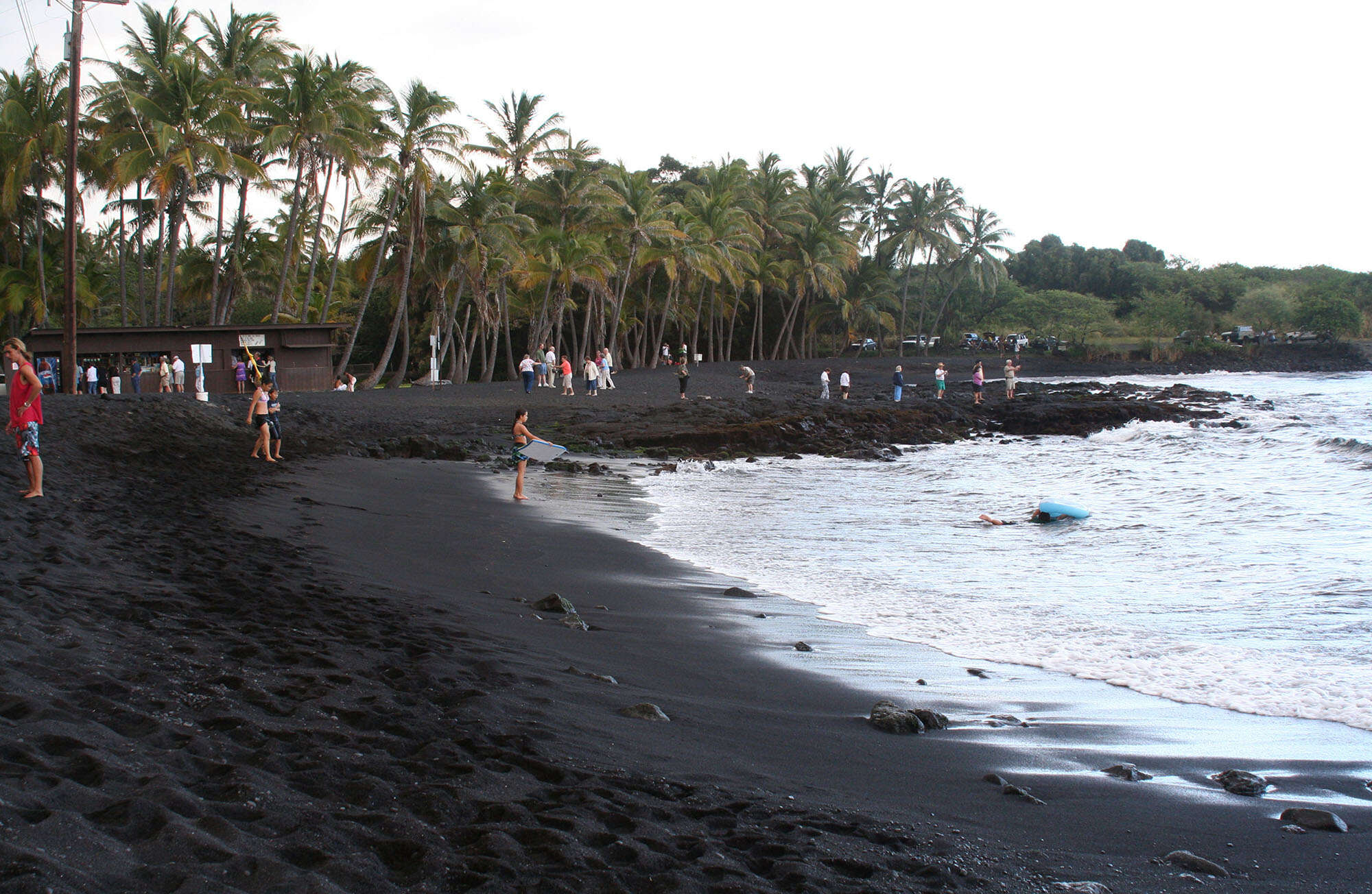 Punalu'u Beach, The Big Island, Hawaii