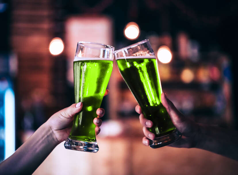 How to Make Beer Mug Flowers for St. Patrick's Day