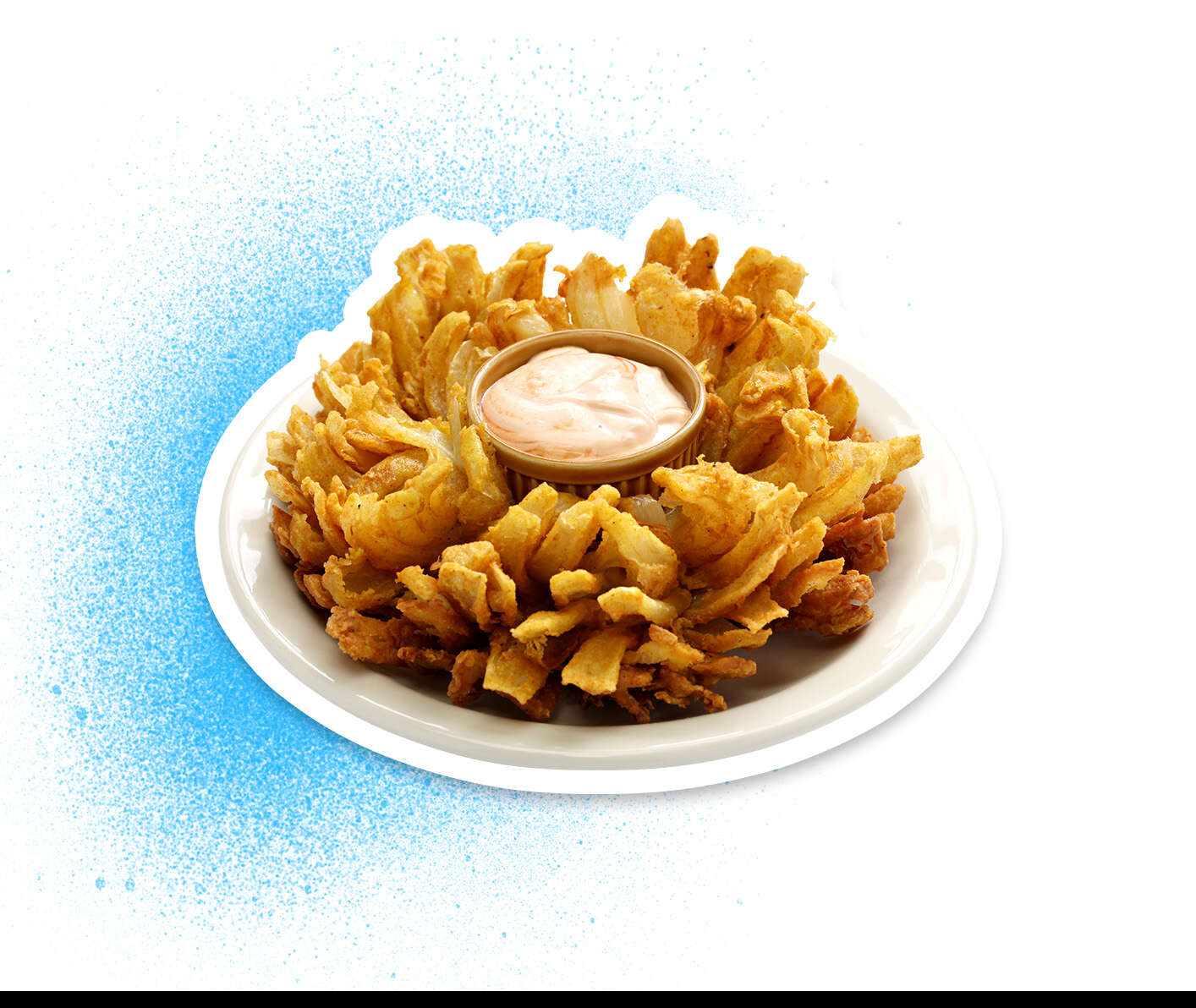 bloomin' onion from Outback Steakhouse