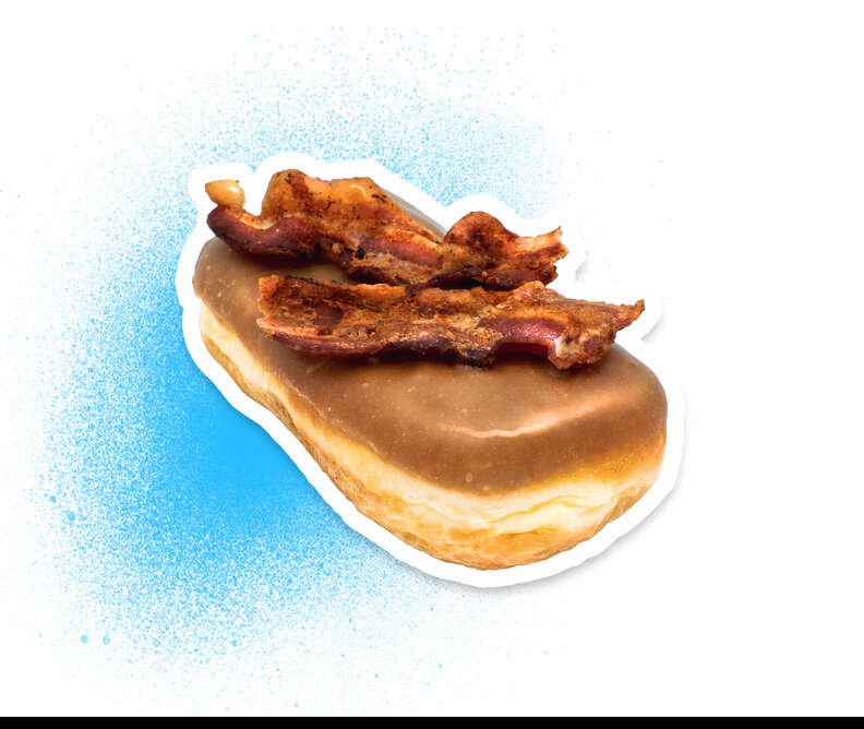 maple bacon donut