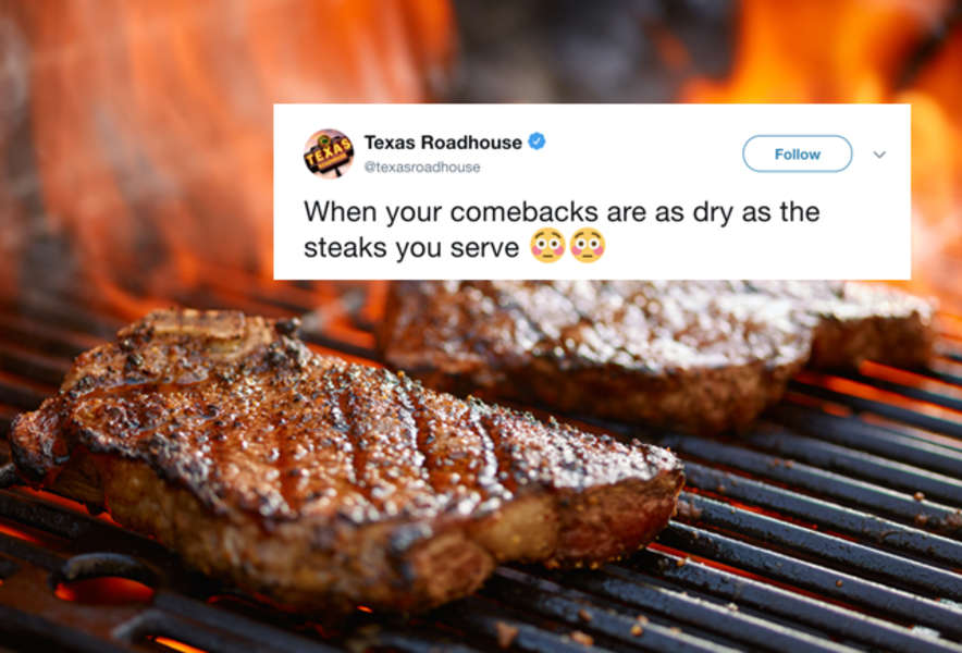 Outback Steakhouse and Texas Roadhouse Are Roasting Each Other on