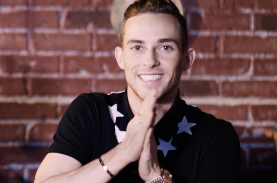 Adam Rippon Plays Drinking Game in Funny Interview Who Said It(02)