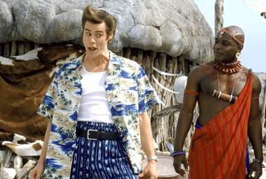 jim carrey in ace ventura when nature calls
