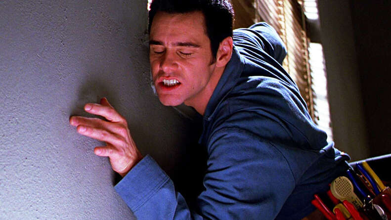 jim carrey in The Cable Guy