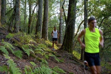 men running