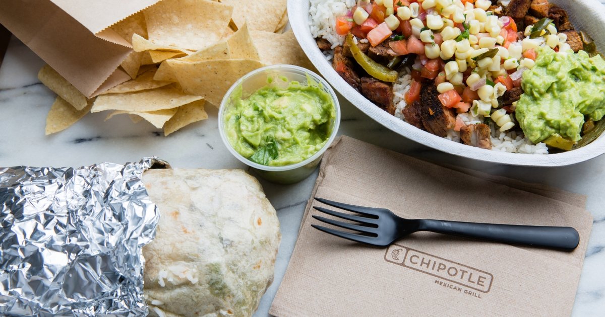 Chipotle Ranks the States That Order the Most Burritos Thrillist