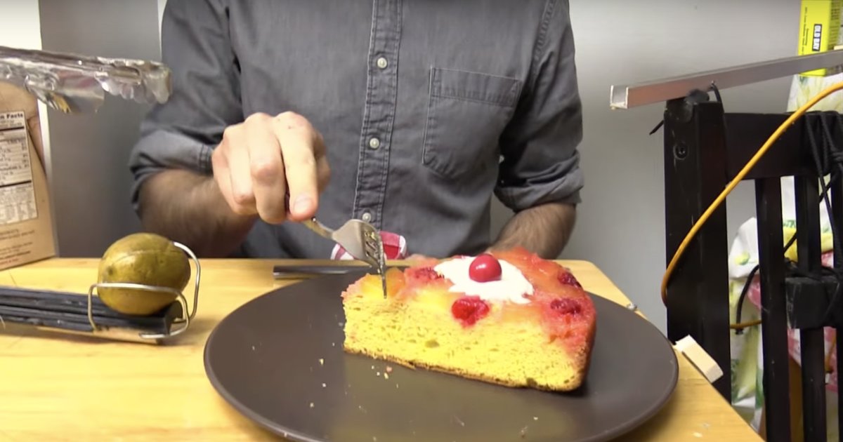 Joseph Herscher Builds Rube Goldberg Machine to Serve Cake Thrillist