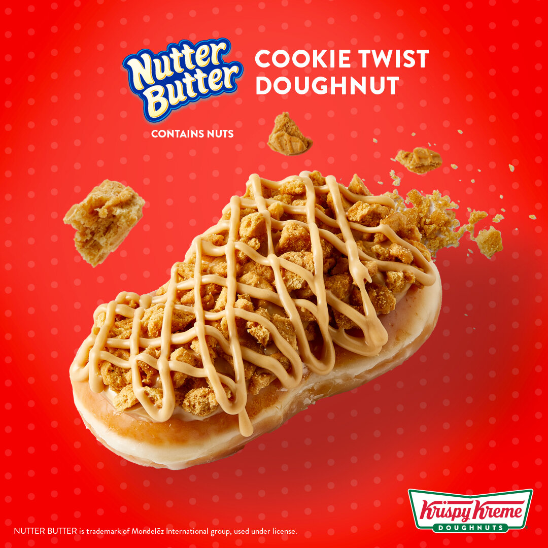 Krispy Kreme's New Donuts are Nutter Butter and Chips Ahoy! Flavored