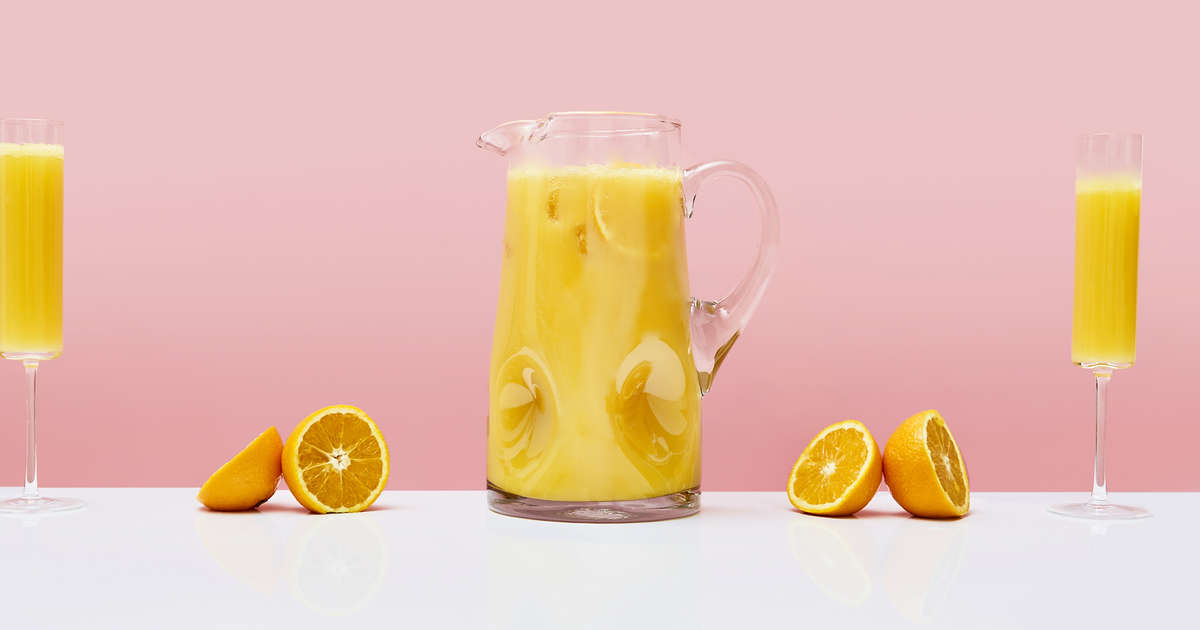 Brunch Mimosa By The Pitcher, Recipe