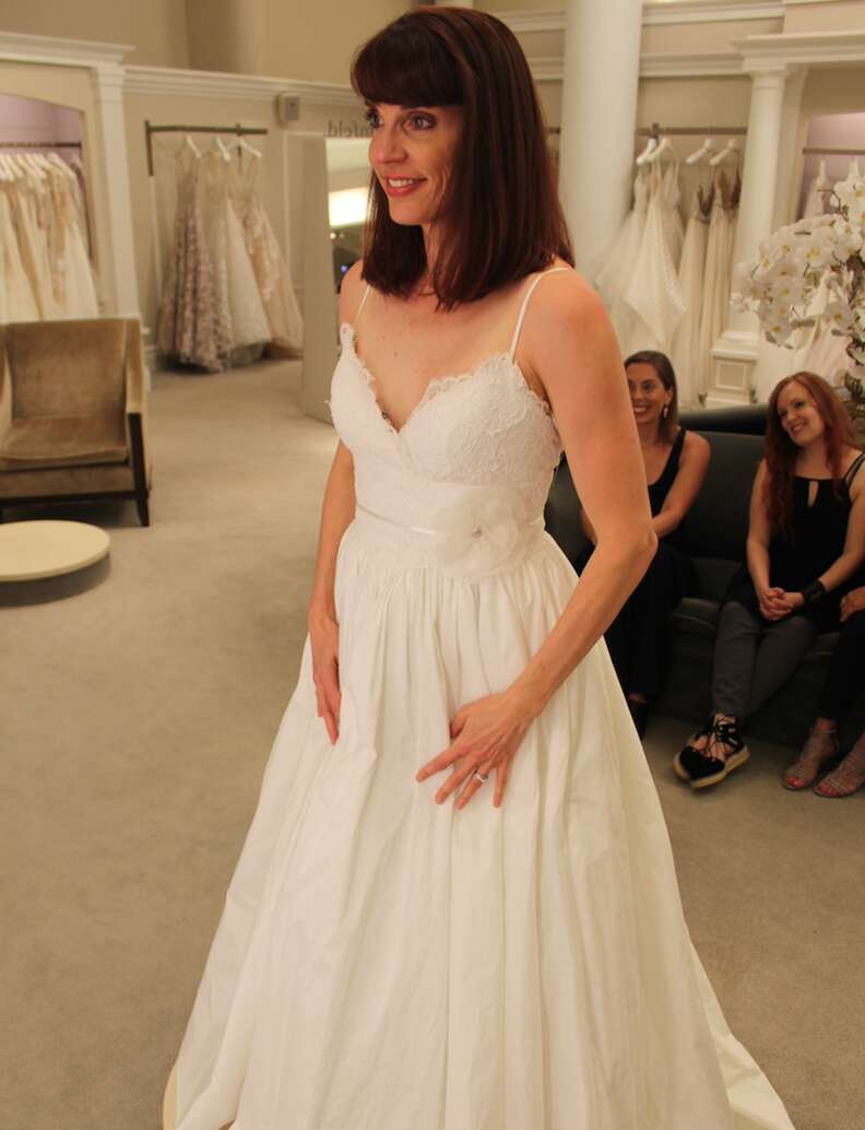 famous wedding dress designers say yes dress Jaclyn Santos Artist Jaclyn Santos Modeling Behind the Scenes of Say Yes To The Dress! Reality Television show on TLC
