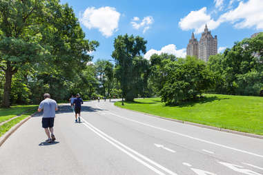 central park jog