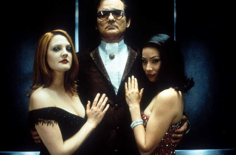 Bill Murray, Lucy Liu, and Drew Barrymore in 'Charlie's Angels.'