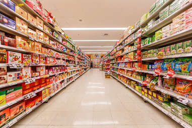 grocery store aisles