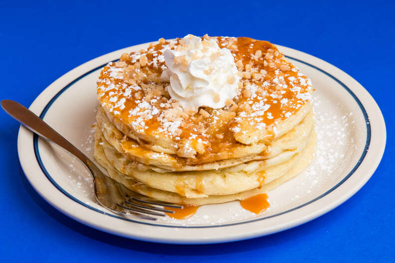 IHOP toffee pancakes