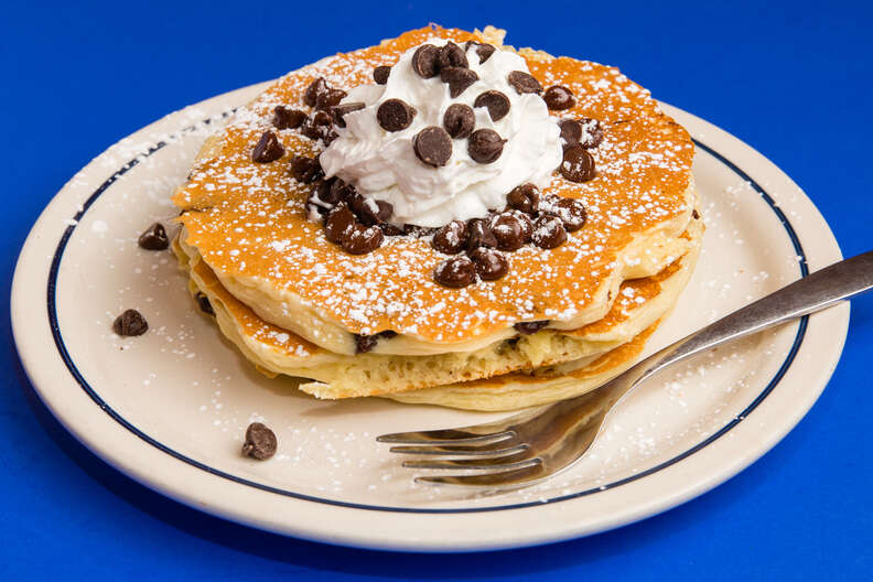 IHOP chocolate chip pancakes