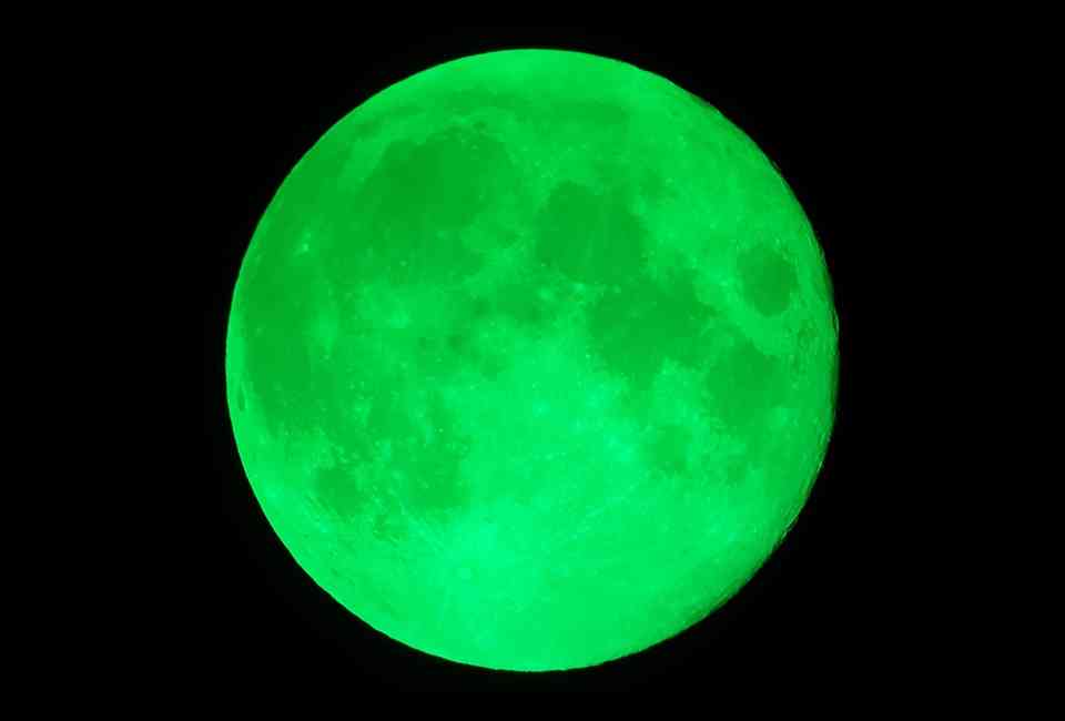 There Wont Be A Rare Green Moon Tonight