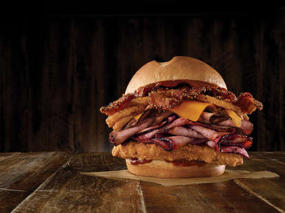 arby's bbq triple stack