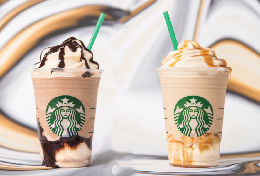 Who says you can't have a mocha frappe in the morning? We sure don